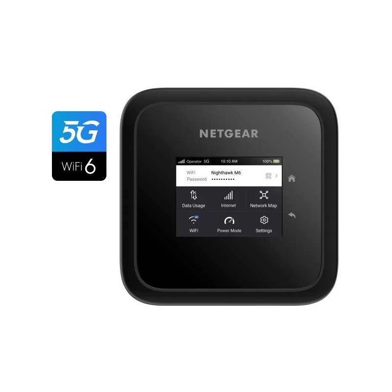 Netgear Nighthawk M6 5G WiFi 6E Mobiler Hotspot-Router (MR6150)